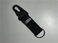 Keychain with Split Ring and Rifle Snap